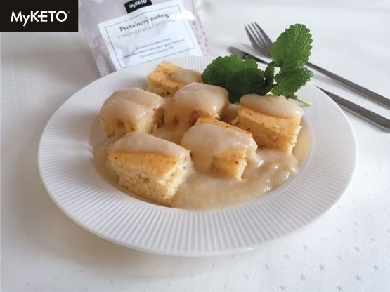 Low carb keto mandlové buchtičky s krémem